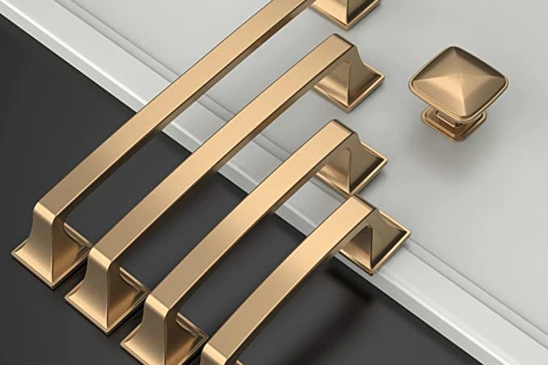 دستگیره طلایی کابینت
