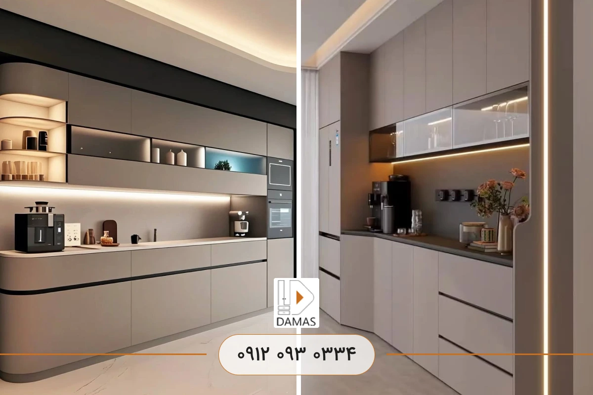 مدل کابینت آشپزخانه مدرن و شیک