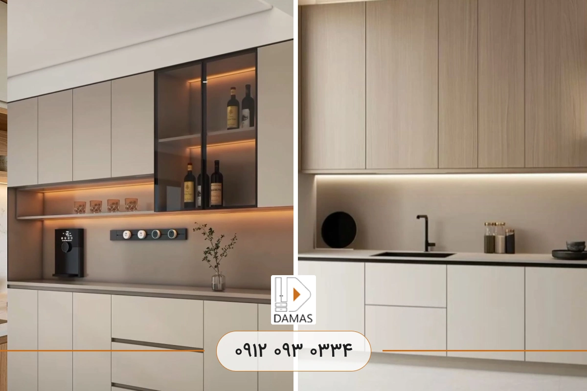 قیمت کابینت آشپزخانه مدرن و شیک