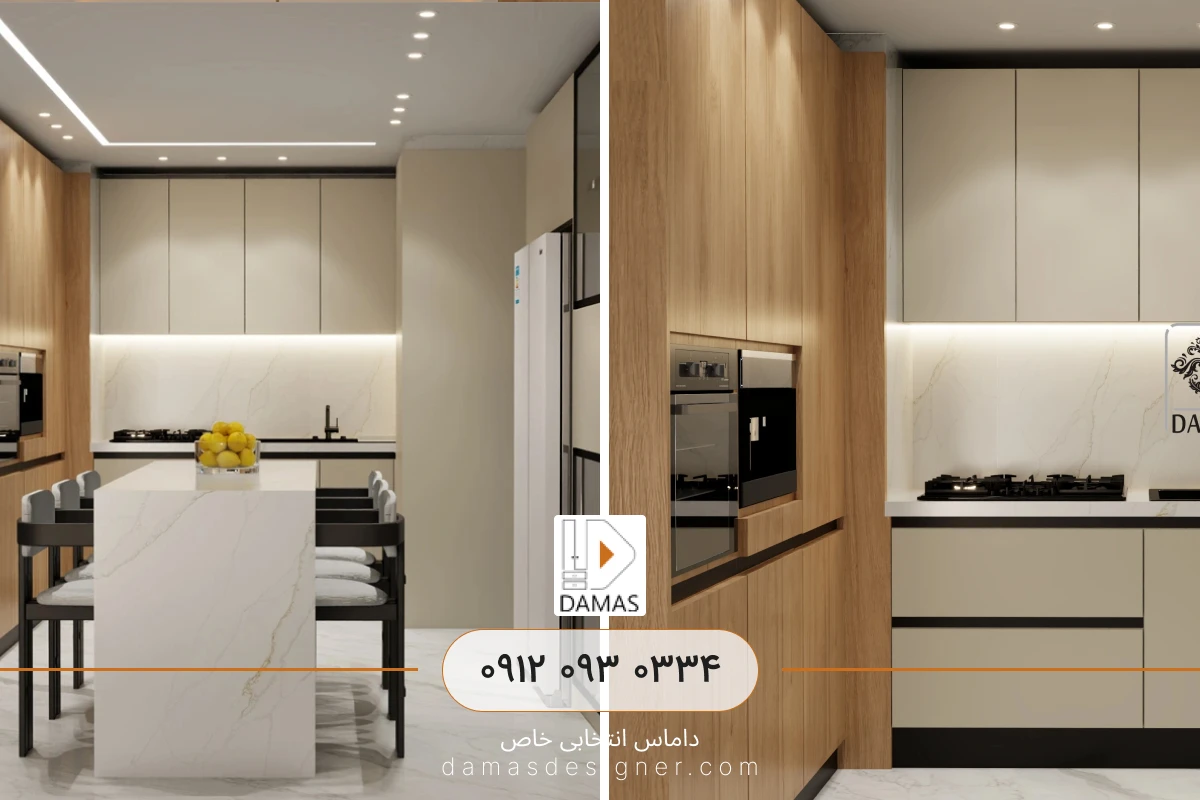 کابینت مدرن اروپایی
