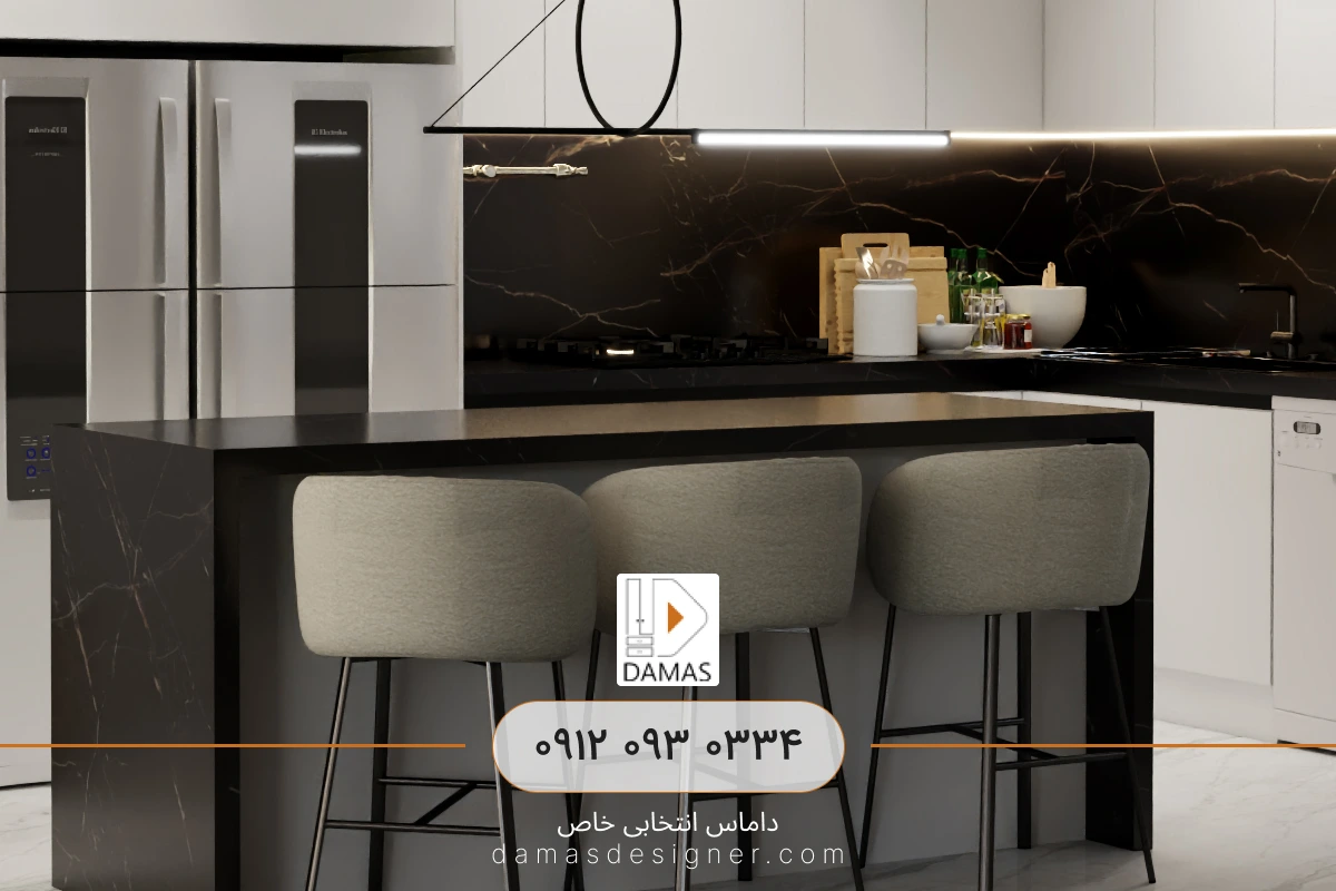 طراحی کابینت آشپزخانه