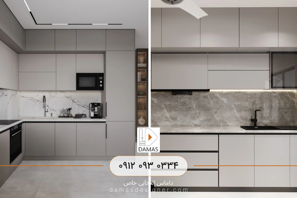 چه رنگی برای کابینت آشپزخانه بهتر است