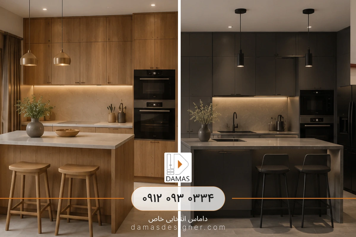 طراحی کابینت آشپزخانه