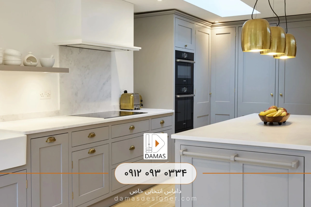 طراحی کابینت نئوکلاسیک در کرج