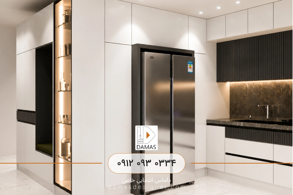 طراحی کابینت آشپزخانه مدرن در کرج
