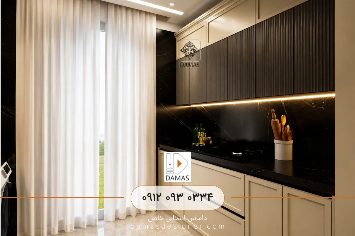 قیمت کابینت آشپزخانه نئوکلاسیک در کرج