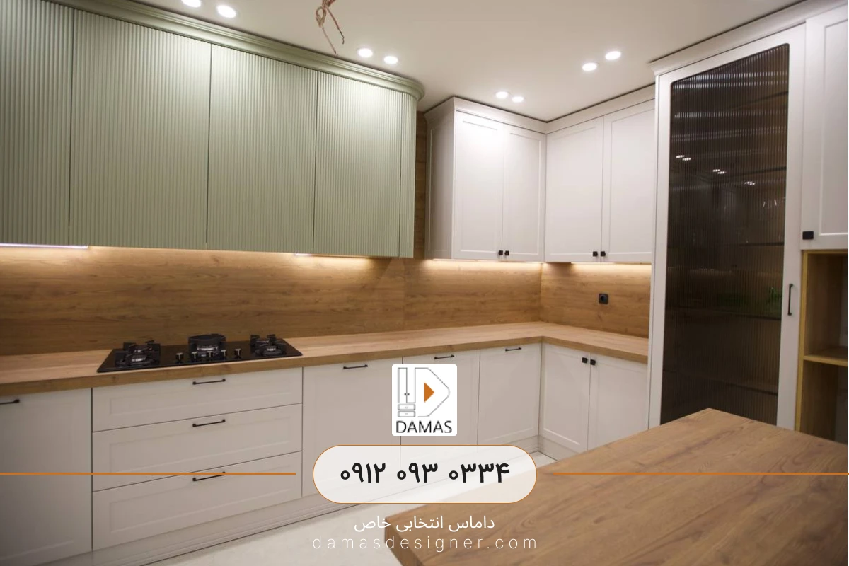 کابینت نئوکلاسیک سفید کرج